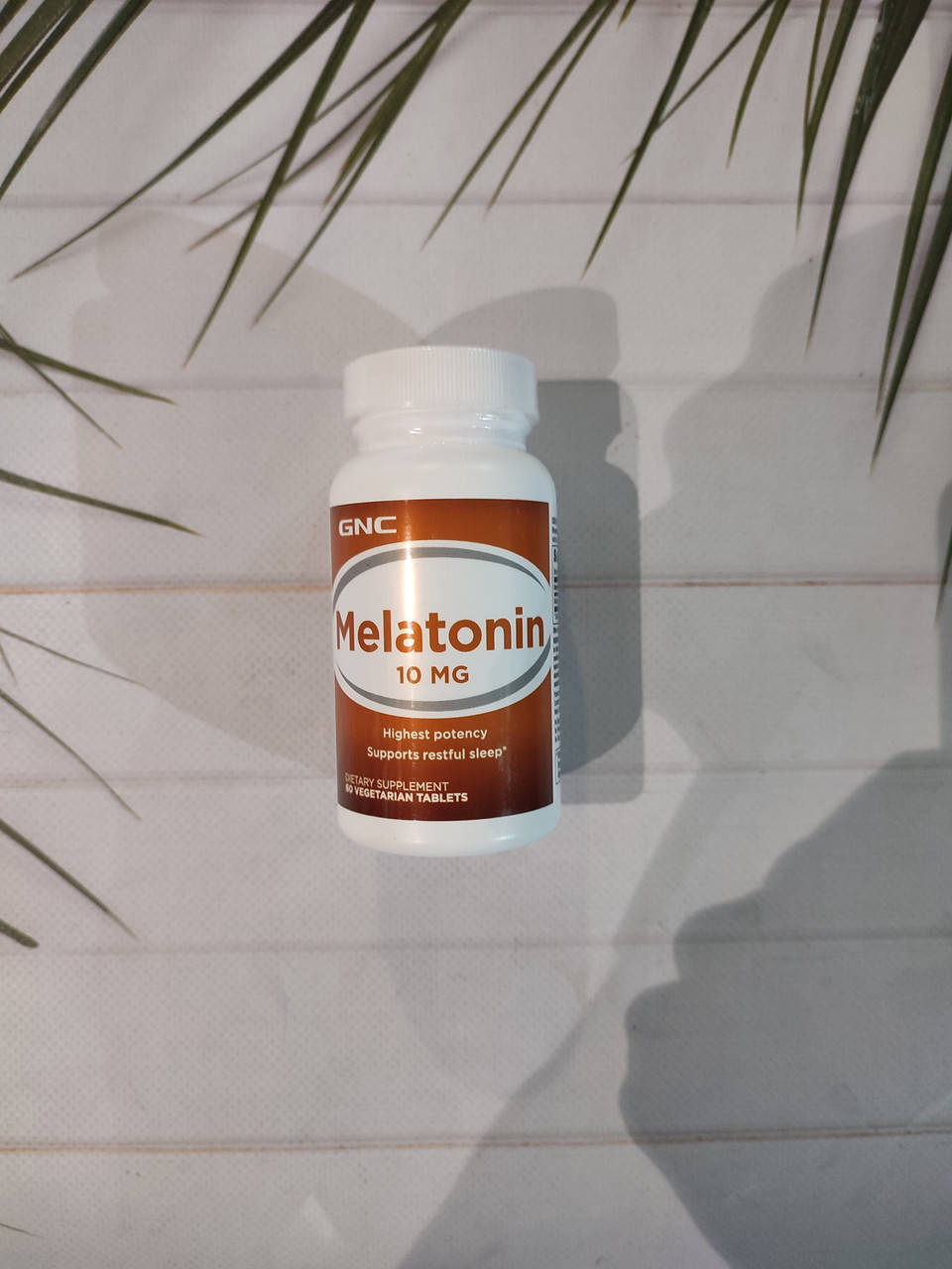 

GNC Melatonin 10 mg 60 veg tab , мелатонин