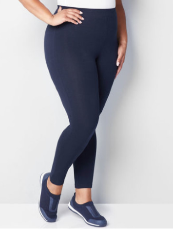 

Женские темносиние лосины леггинсы Namal Турция ххл, хххл plus size