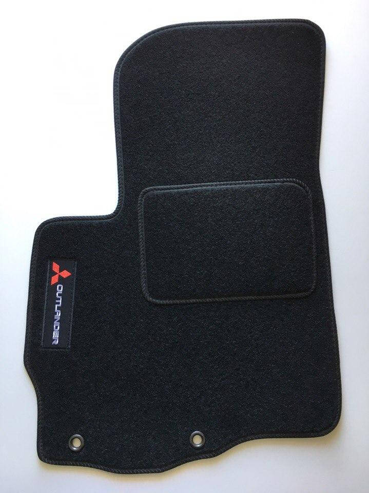 

Текстильные коврики в салон Mitsubishi Outlander 2012- 2020, Черный