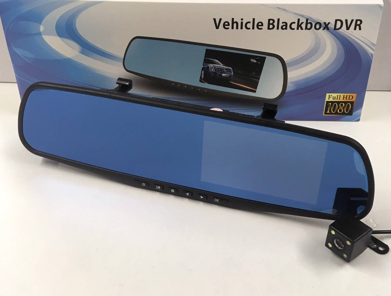 

Зеркало-видеорегистратор Vehicle Blackbox DVR Full HD + камера заднего вида