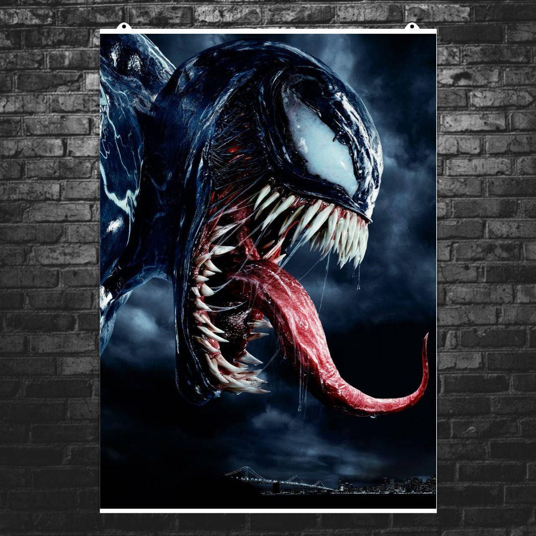 

Постер "Venom". Веном, Марвел, симбионт. Размер 60x85см (A1). Матовая бумага
