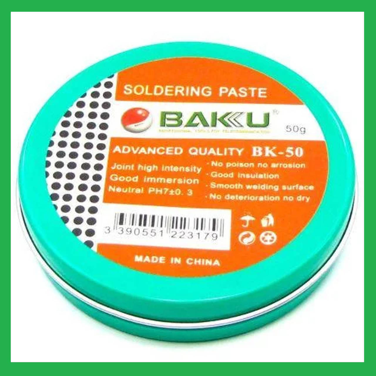 

Флюс для пайки BAKU BK-50. 50 грамм