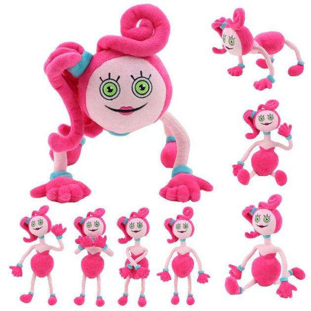 

Мягкая игрушка Хаги Ваги Мама длинные ноги - Паучиха (Poppy Playtime) 45 см Розовый