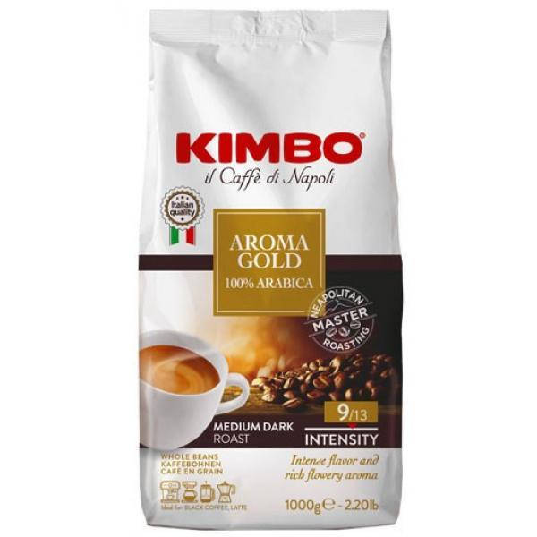 

Кофе Kimbo Aroma Gold зерновой 1 кг (8002200102180)