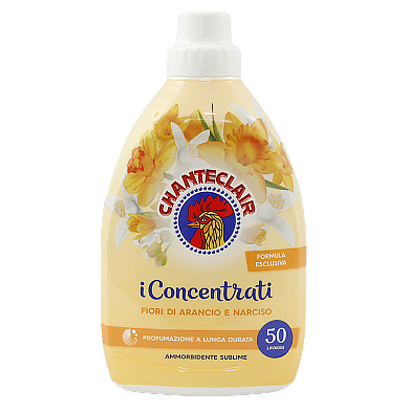 

Помякшувач для прання концентрат Шантеклер апельсин/нарцис ChanteClair concentrati 50p 1L 8шт/ящ (Код :