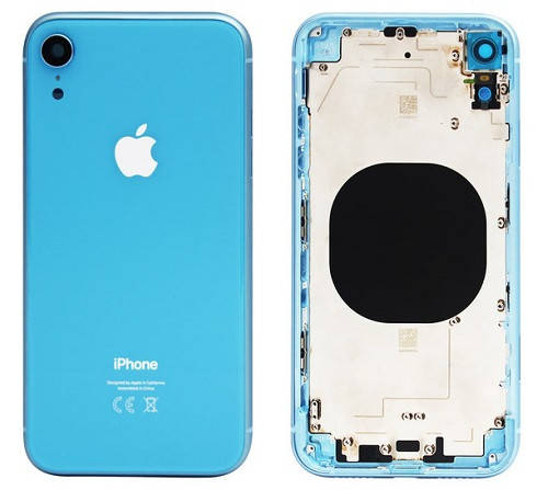 

Задняя часть корпуса iPhone XR Housing Синий Оригинал