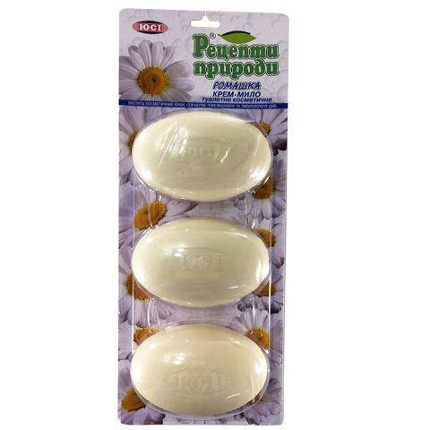 

Мыло туалетное (3шт*100гр) РОМАШКА (1 пачка)