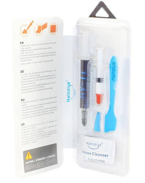 

Термопаста Halnziye HY-T1, 2 г, шприц, 8.3 Вт/мК, -30°C / +340°C (HY-T1) (код 1212858)