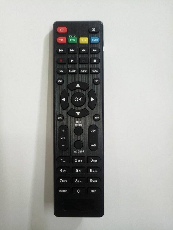 

Пульт для спутникового тюнера Eurosky ES-4080 HD, Черный