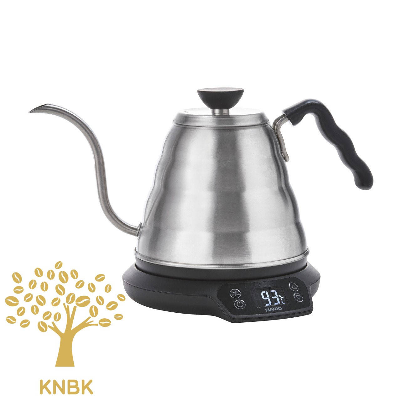 

Электрический чайник Hario Buono V60 c регулировкой температуры, Светло-серый