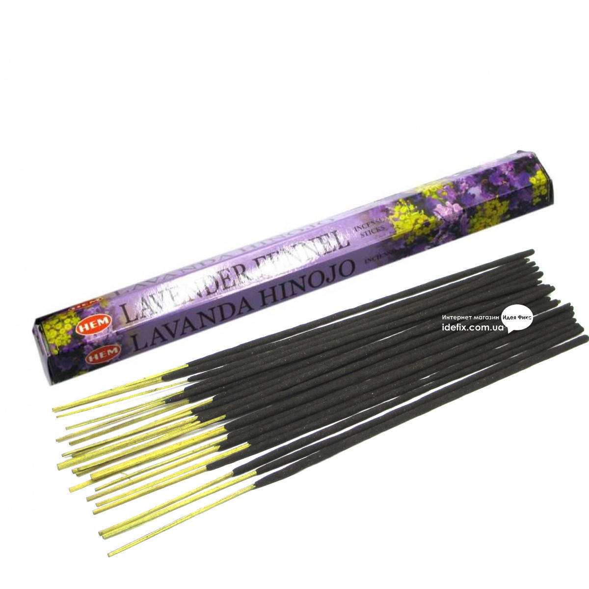 

Благовоние Lavender Fennel HEM 20шт/уп. Аромапалочки Лаванда фенхель (27624K)