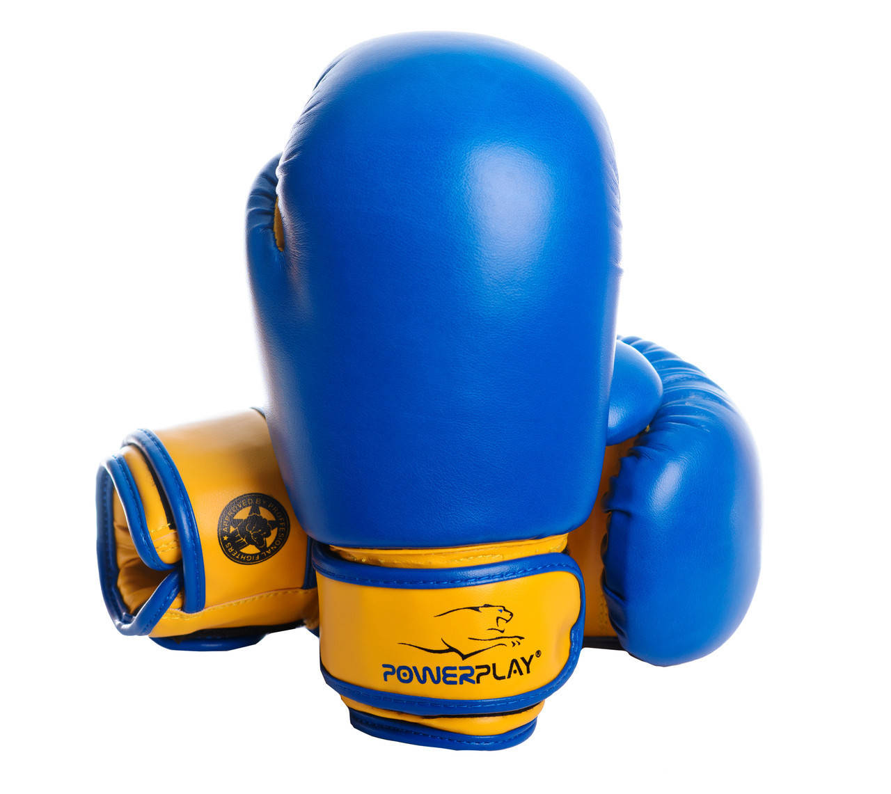 

Рукавиці боксерські Power Play 3004 6 oz blue yellow