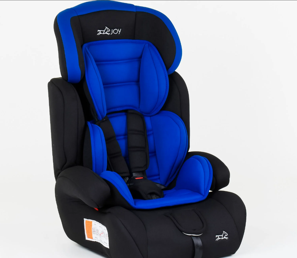 

Автокресло детское универсальное Joy 3270 группа 1-2-3 / вес ребенка 9-36 кг /синий
