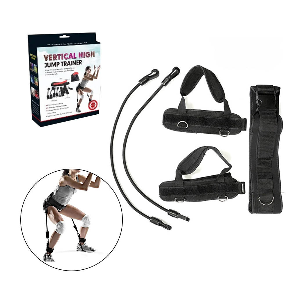 

Тренажер для прыжков Эспандер для ног и приседаний трубчатый для фитнеса Vertical High Jump Trainer
