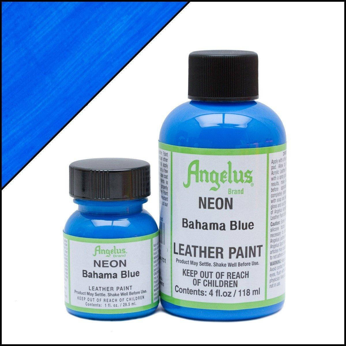 

Краска для кожи Angelus NEON Bahama Blue (багамский синий)