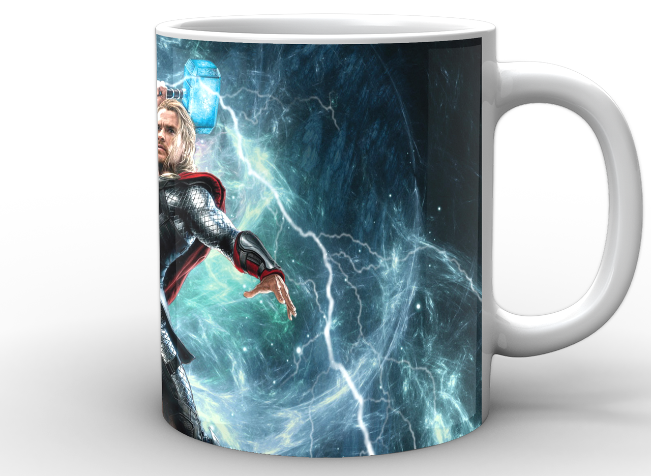 

Кружка GeekLand Тор Thor молния TH.02.010, Белый