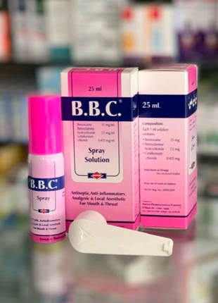 

Bbc -Ббс спрей в горло Оригинал