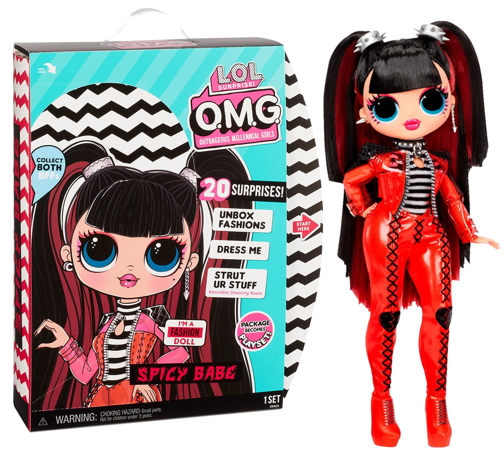 

LOL Surprise OMG Spicy Babe Кукла ЛОЛ ОМГ Перчинка Спайси Леди