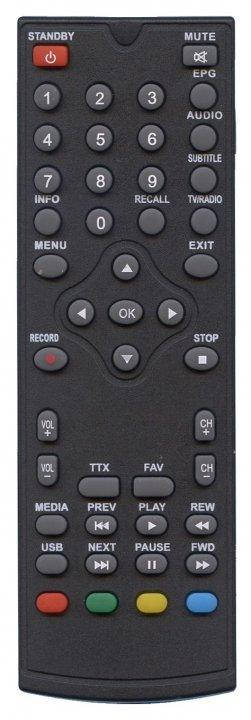 

Пульт для DVB-T2 приставки Strong SRT 8204,