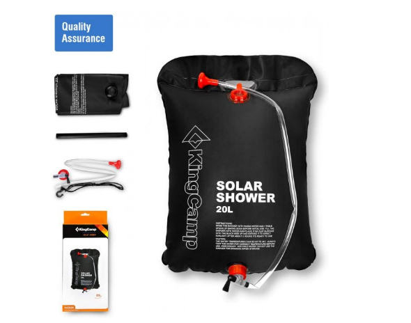 

Душ походный KingCamp Solar Shower 20 л .Черный