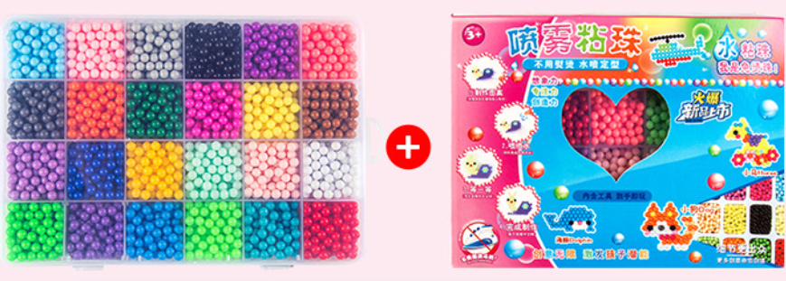 

Аквамозаика детский набор для творчества Beads Set 3600 Разноцветный