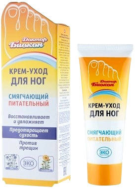 

Крем-уход для ног смягчающий, питательный Доктор Биокон