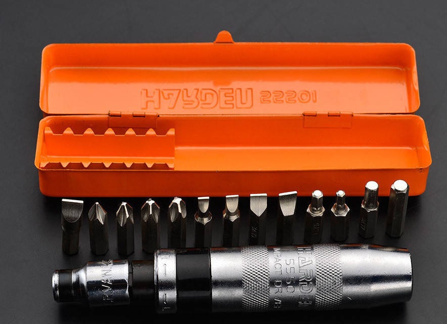 

Ударная отвертка в наборе, 14 предметов Harden Tools 550641