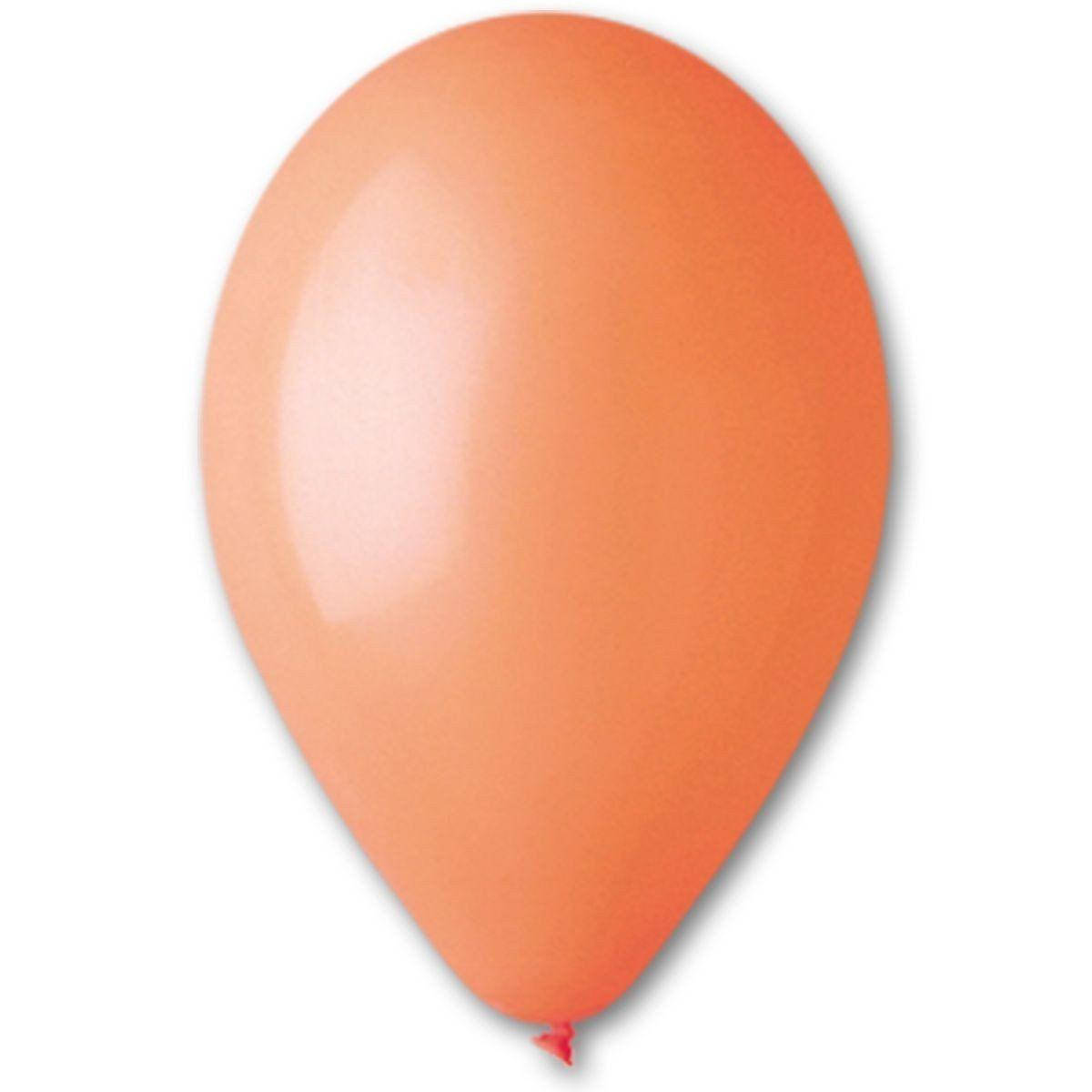 

Латексный шар 10"(26см) пастель оранжевый (04) Gemar