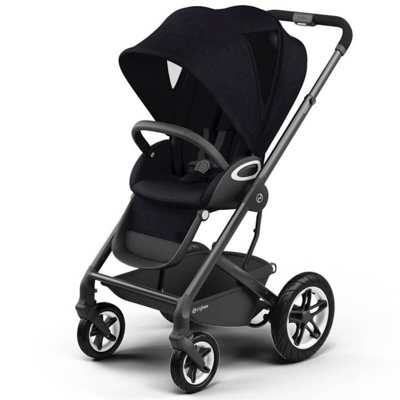 

Коляска Talos S Deep Black black (з бампером)