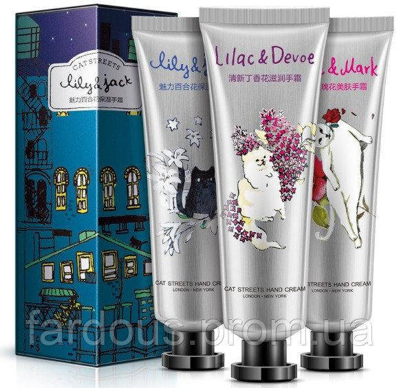 

Набор кремов для рук Bioaqua Cat Streets Hand Cream 3 шт Кладовка