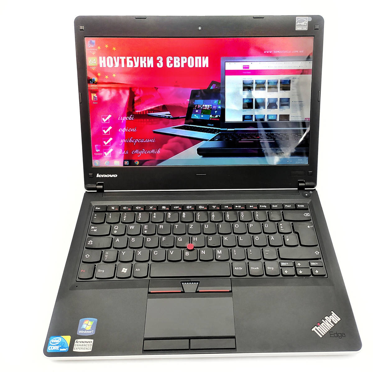 

Ноутбук Lenovo ThinkPad Edge 13 Intel Core I3-380UM 6 GB RAM 500 GB HDD [13.3"] - ноутбук Б/У