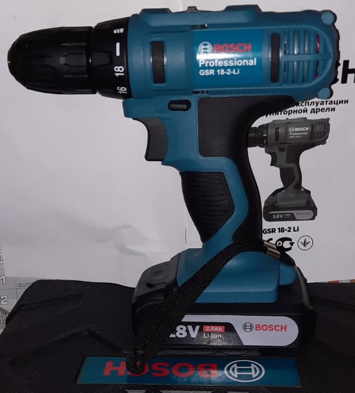 

Шуруповерт bosch gsr 18-2-li plus