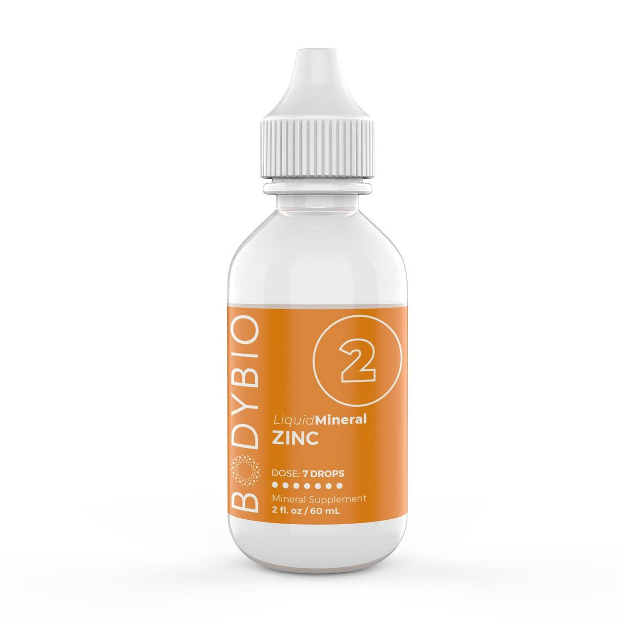 

BodyBio Zinc Liquid Mineral / Цинк жидкий минерал 60 мл
