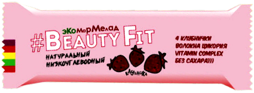 

Низкоуглеводный мармелад Beauty.Fit Клубника (50 грамм)