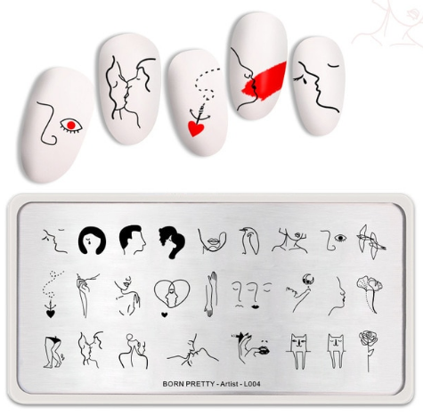 

Пластина для стемпинга artist 04 (в конверте)