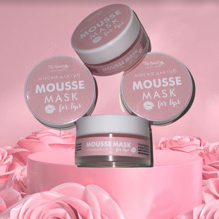

Маска-блеск с эффектом увеличения объёма губ Top Beauty 10г