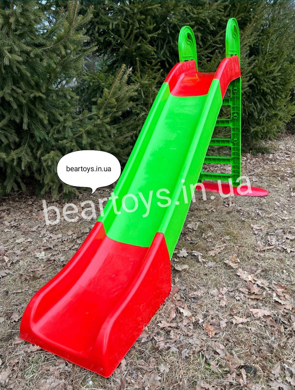 

Детская горка для катания большая 240 см DOLONI-TOYS 014550/1, Зелёный