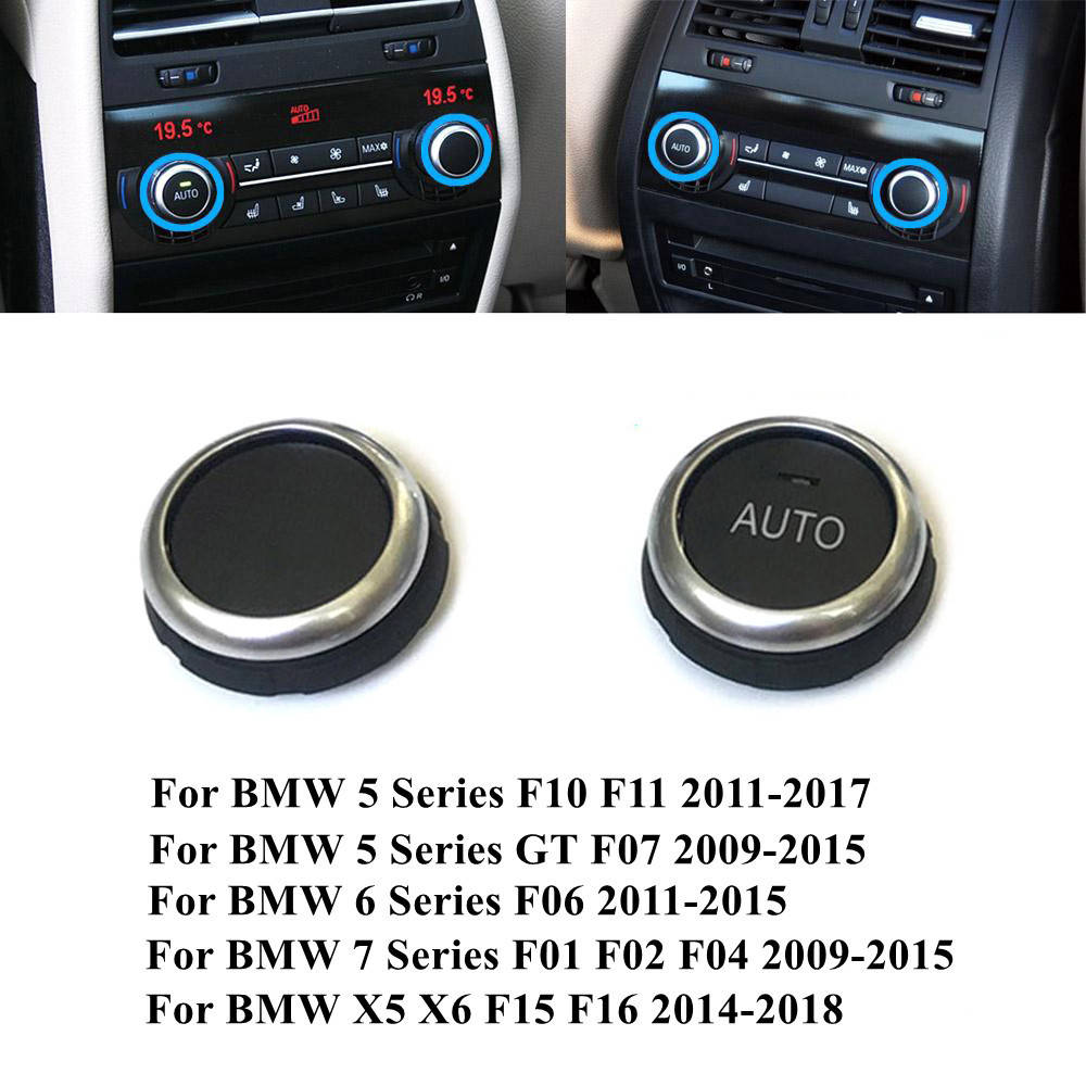 

Кнопка регулировки климат-контроля bmw F10 F11 F06 F07 F18 F15 F16, Черный