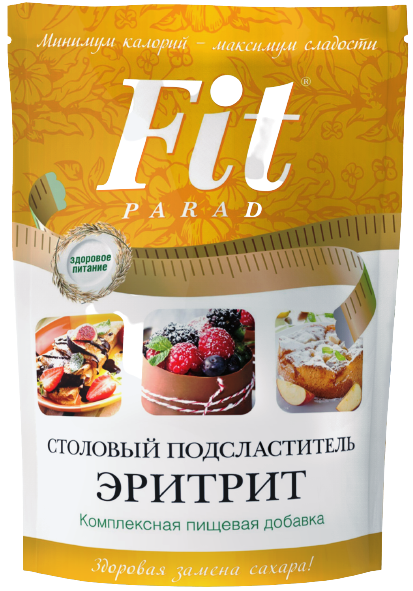 

Сахарозаменитель ФитПарад Эритрит дой-пак (400 грамм)