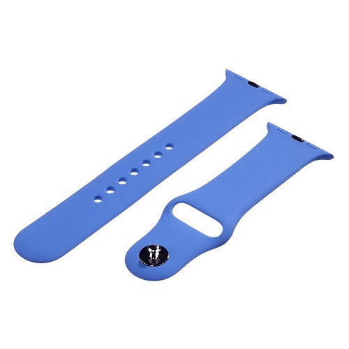

Ремешок силиконовый для Apple Watch 38/40 mm (03) Sky Blue