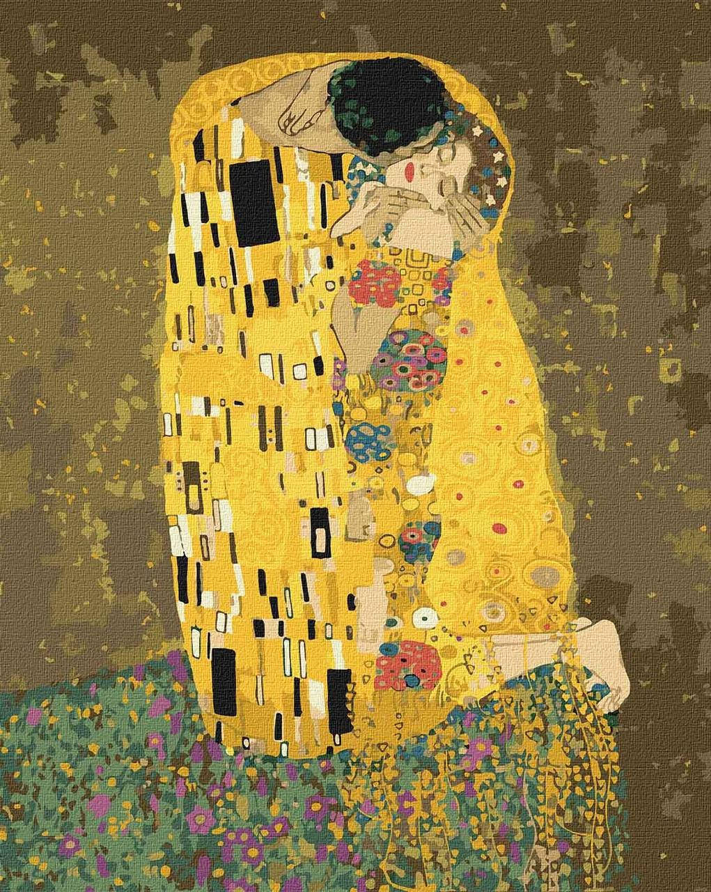 

Картина по номерам. Люди "Поцілунок 2, Густав Клімт" 40*50см KHO4534