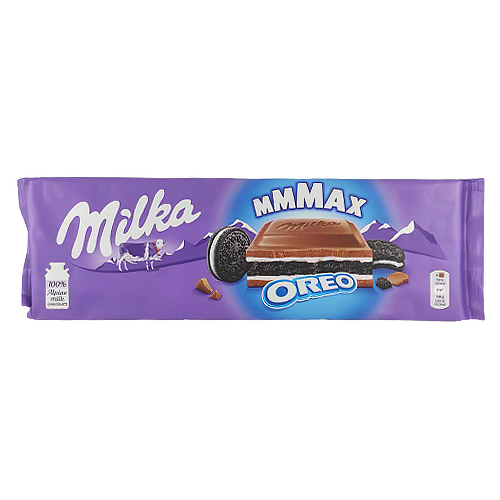 

Шоколад Мілка орео Milka mmMax oreo 300g 12шт/ящ (Код : 00-00003625)