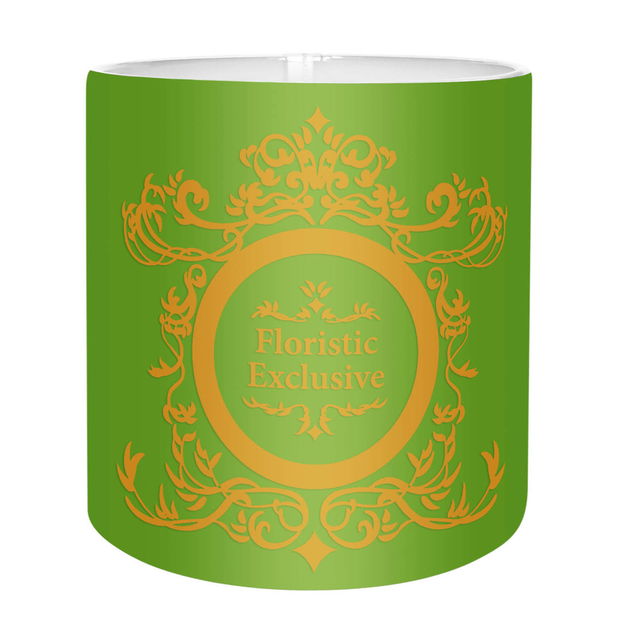 

Коробка для цветов "Exclusive" (14х14 см) фисташковая