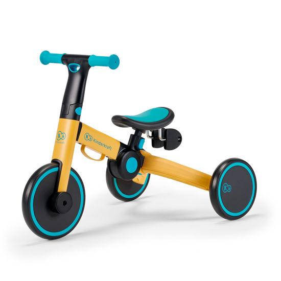 

Трехколесный велосипед 3 в 1 Kinderkraft 4TRIKE YELLOW