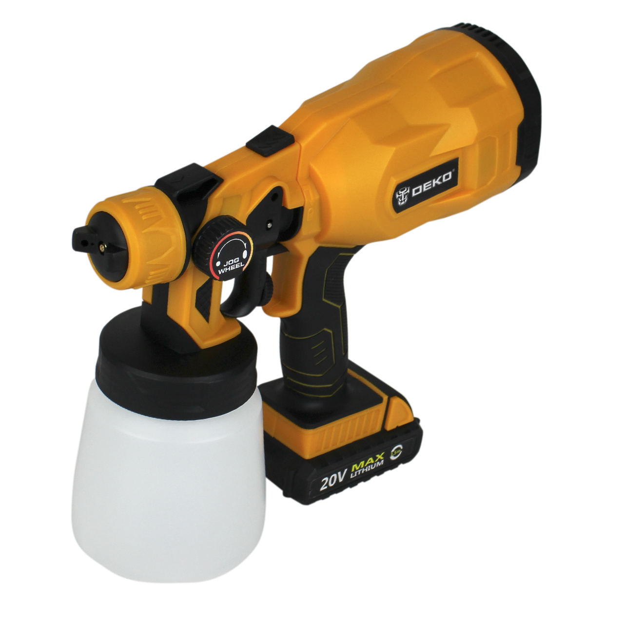 

Аккумуляторный краскопульт (800 мл) DEKO 14728