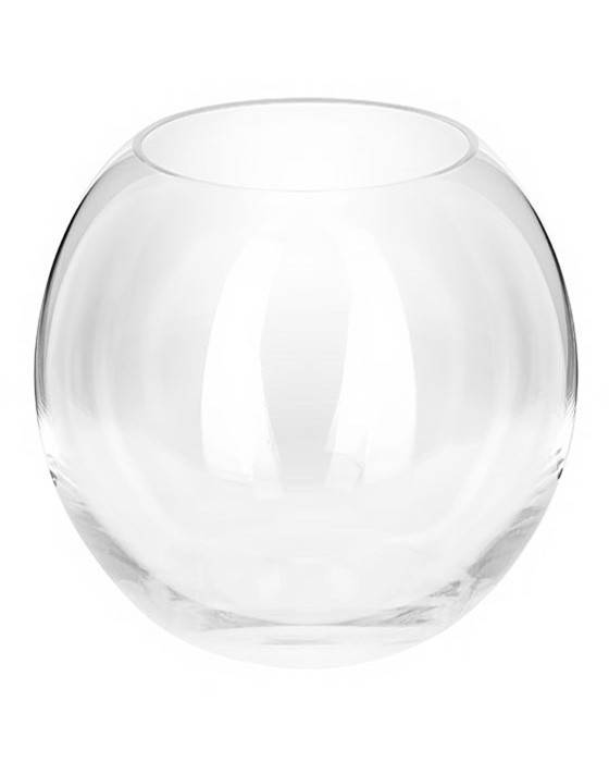 

Ваза стеклянная d=12 см h=10 см 0,7 л "Шар", Разные цвета