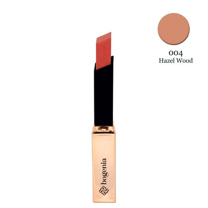 

Помада гелевая Bogenia Glossiness BG700 - №4 (Hazel Wood)