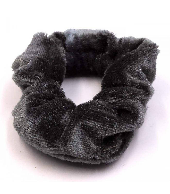

Резинка для волос велюровая (большая), Черный
