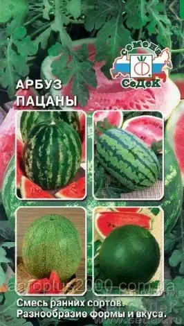 

Семена Арбуз Пацаны смесь 1 грамм Седек