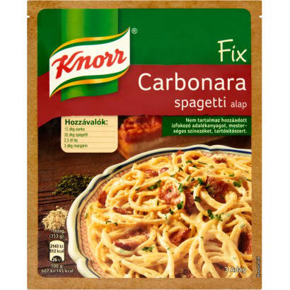 

Соус Knorr Fix Spaghetti Carbonara спагетти карбонара 45 г